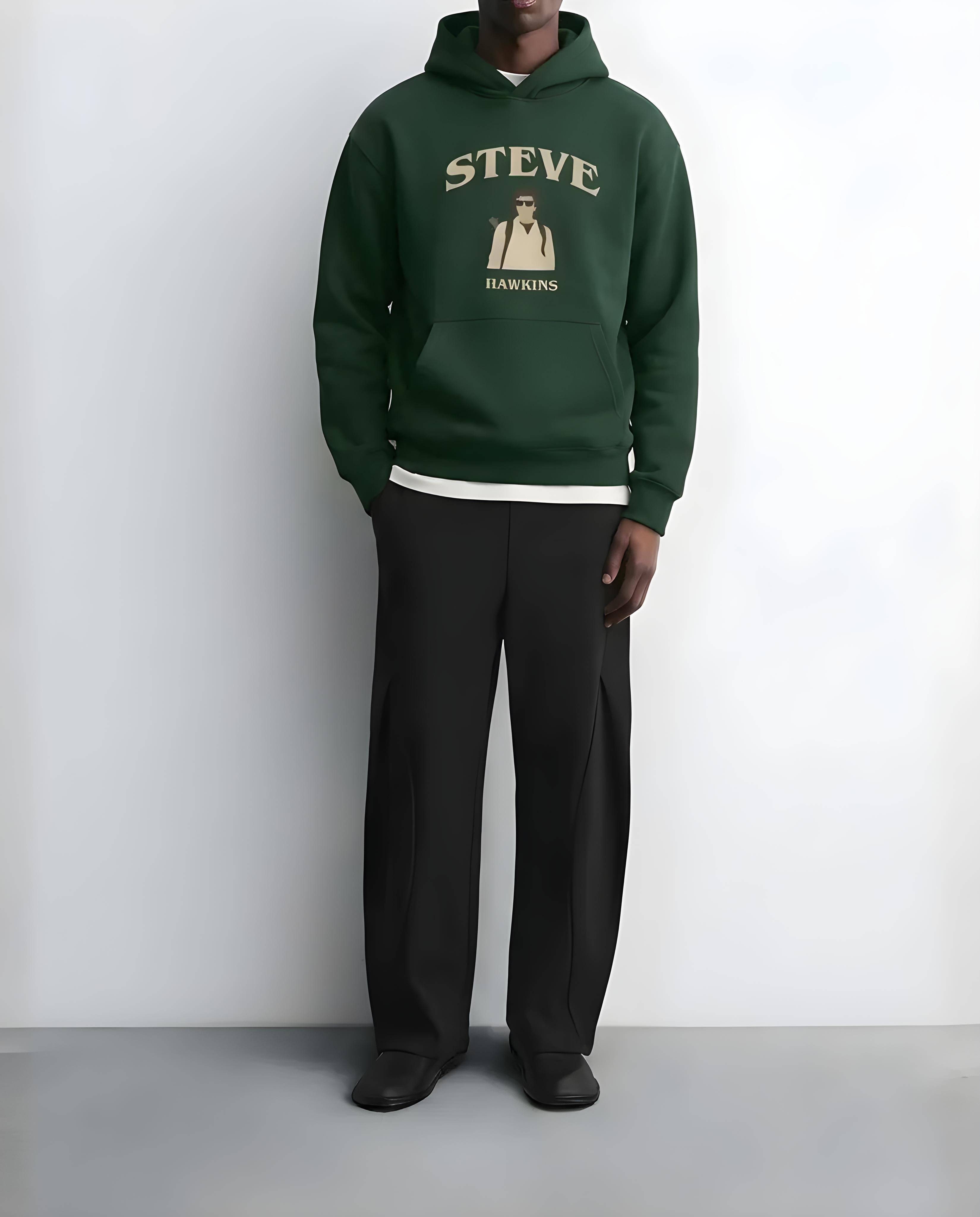Stranger Things Steve Hawkins Hoodie - SKUA