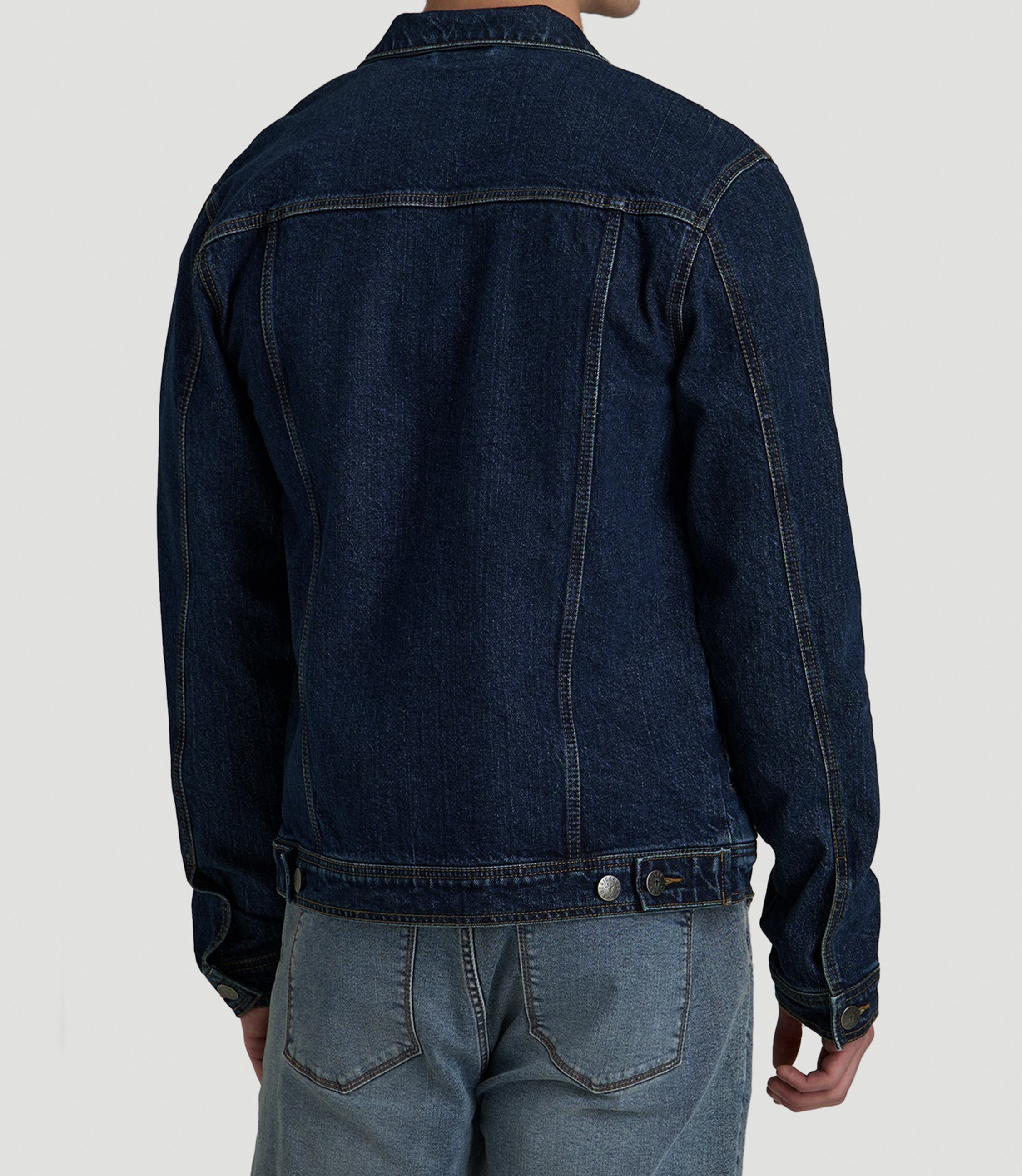 Stranger Things Limited Edition Embroidered Jeans Denim Jacket - SKUA